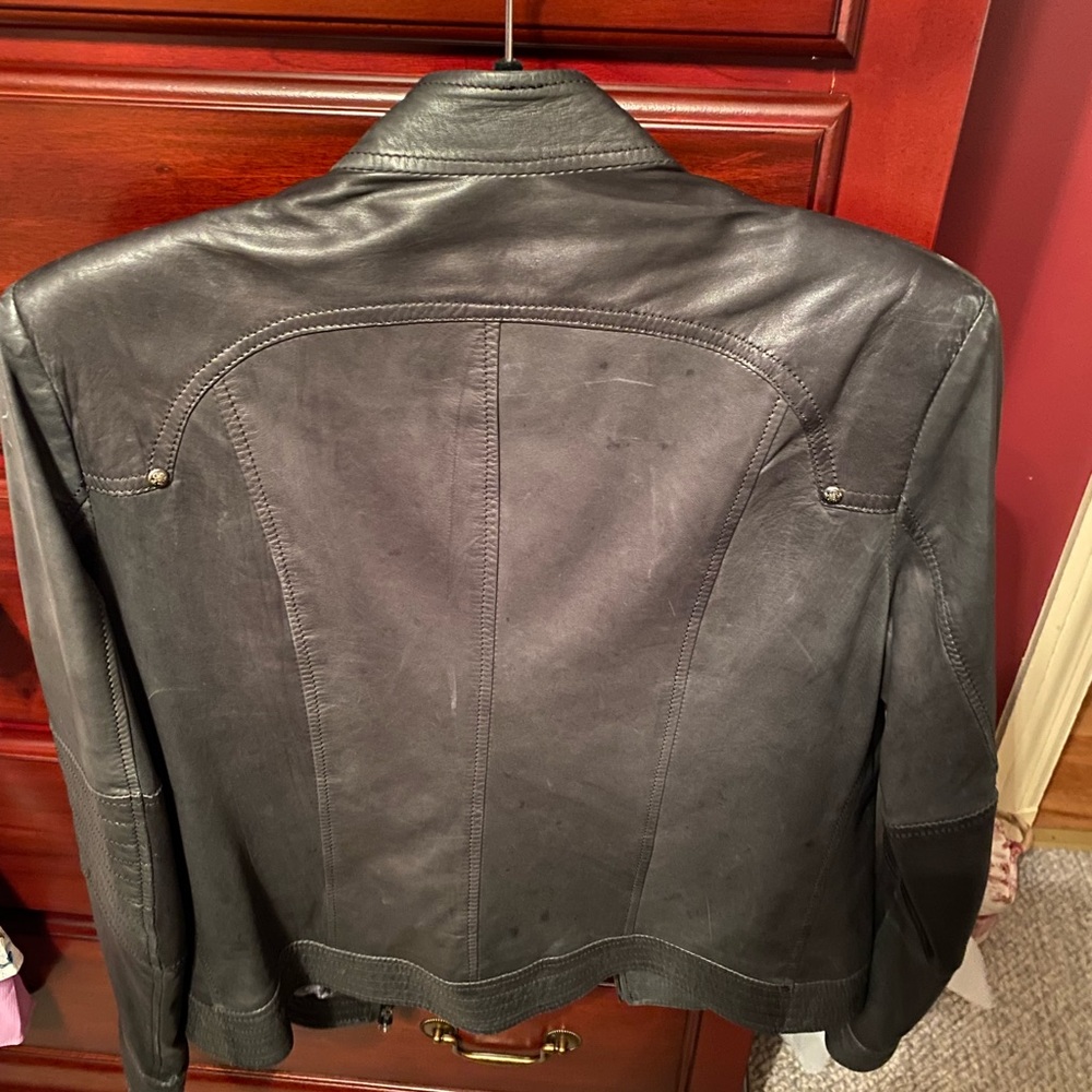 Real Italian Leather Jacket Gem